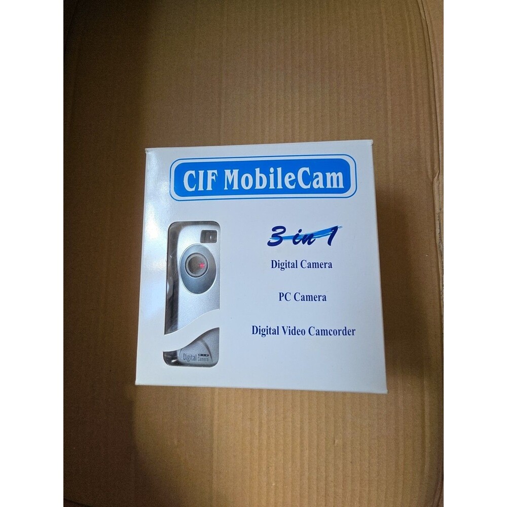CIF MobileCam 3-in-1 Digital Camera PC Camera Digital‎ Video Camcorder